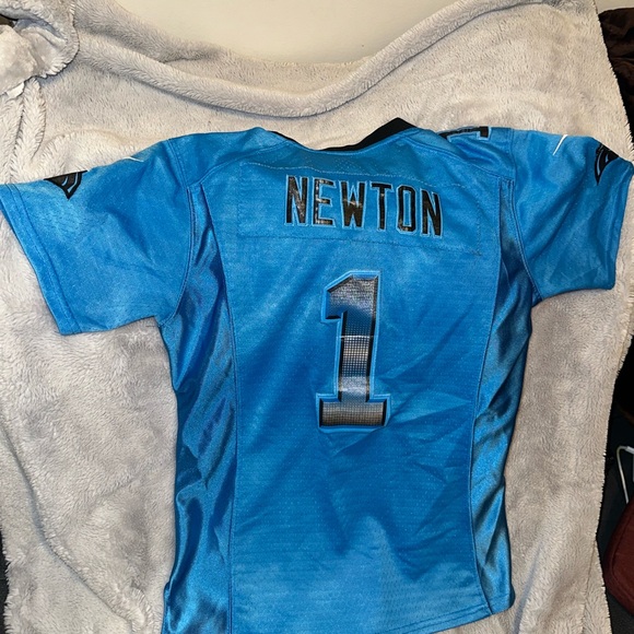 Nike Carolina Panthers NFL Newton #1 jersey M boys - Picture 8 of 10